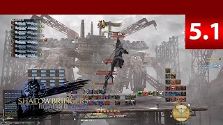 Reanimation The Copied Factory FFXIV Shadowbringers NieR Raid  BRD POV [upl. by Leiso]