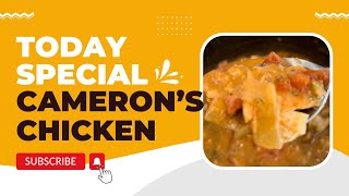 Cameron cooks chicken in a slow cooker with tomato onion and pepper gravy [upl. by Nancie]