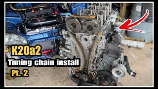 KSERIES TIMING CHAIN INSTALL PT2 [upl. by Capriola]