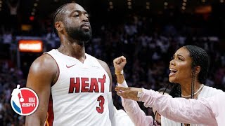 Dwyane Wade puts on a show in final game in Miami  76ers vs Heat  NBA Highlights [upl. by Swayne]