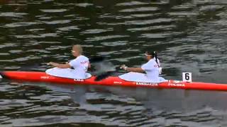 2013 ICF Canoe Sprint World Championships Duisburg K2 WOMEN 500m [upl. by Notnirt667]