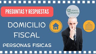 DOMICILIO FISCAL PERSONA FISICA [upl. by Lim]