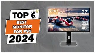 Top 6 Best Monitor For Ps5 In 2024  Best Gaming Monitor 2024  Monitor For Ps5 2024  Best Monitors [upl. by Gualtiero]