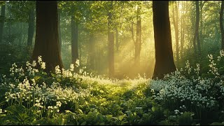 1 Stunde Naturgeräusche im Wald  Entspannendes Vogelgezwitscher zur Beruhigung amp Meditation [upl. by Marin]