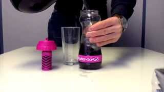 WatertoGos 50cl GO Bottle Filter Test [upl. by Trab]