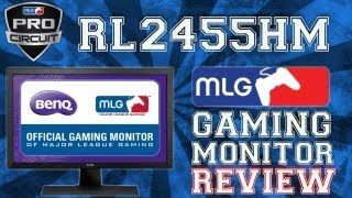 BENQ RL2455HM  MLG Gaming Monitor Review [upl. by Valiant791]