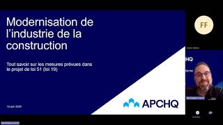 Modernisation de l’industrie de la construction Loi 19 tout savoir sur les mesures applicables [upl. by Eeslehc]