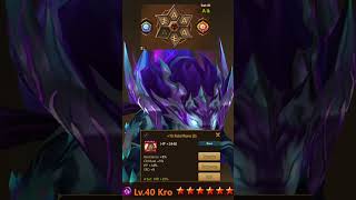 Summoners War  Dark Inugami Kro Review Rune Set Artifact [upl. by Hudson884]