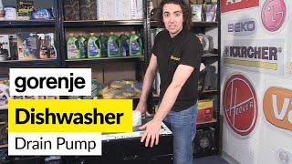 How to Replace a Dishwasher Drain Pump  Gorenje [upl. by Zsa Zsa]