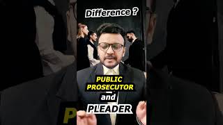 PUBLIC PROSECUTOR और PLEADER में अंतर🧑‍⚖️indiancourt mkslegalventures indianjudiciary viralshort [upl. by Harte]