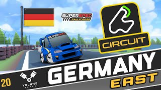 SuperSpec Rallycross Game Track  20 Germany East  Full Race [upl. by Lemmie601]