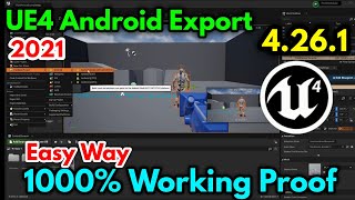 UE4 Android Mobile Export 4261 How to Export Game For Mobile in Unreal Engine Easy Best Way 🔥🔥🔥🔥🔥 [upl. by Montanez]