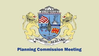 Northumberland Planning Commission  101724 [upl. by Aldos]