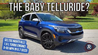 The 2022 Kia Seltos Nightfall Edition Is An Upscale Miniaturized Telluride SUV [upl. by Bethesda]