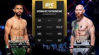 UFC290 Pelea Gratis Rodriguez vs Emmett [upl. by Yadrahc]