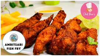 Amritsari Fish Fry  Fish Fry  Crispy Fish Fry  Fried Fish  Masala Fish Fry  Chef Ilma [upl. by Neidhardt]