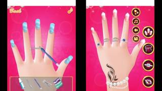 Princess Nail Art  Princess Game Nail Art Game By Gameimax [upl. by Omik]