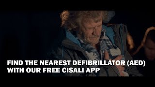 How to find a Defibrillator AED nearby with CISALI [upl. by Odnama311]