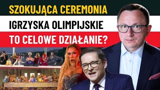 Mocne Ceremonia Igrzysk Olimpijskich Parodia Ostatniej Wieczerzy Jeździec Apokalipsy [upl. by Latsyrhk]