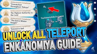 Unlock All Teleport ENKANOMIYA amp Complete World Quest quot Erebos Secret quot  Genshin Impact 24 [upl. by Idnym]