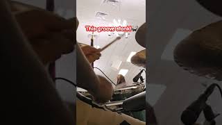 The Funkiest Drum Groove 2024 drumgirl groovegospel funkydrumming FaithFilledFriday fyp [upl. by Lila]