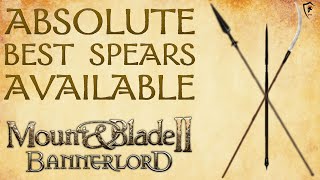 Mount amp Blade Bannerlord  Top 10 Best Polearms in the Game Lances Pikes Polearms [upl. by Derina435]