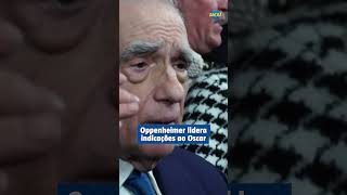 Oscar 2024 Bárbie Oppenheimer e filme de Scorsese são indicados [upl. by Eirrehs]