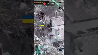 Close Combat Ukrainian Fighter Against Two Russian Soldiers Two POWs were Captured Master Class [upl. by Viv]