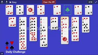 Microsoft Solitaire Collection  FreeCell Easy  January 29 2015  Daily Challenges [upl. by Aivlis796]