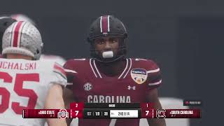 Ohio State Buckeyes vs South Carolina Gamecocks Orange Bowl CFP Semifinal  January 11 2025 [upl. by Lenrow]