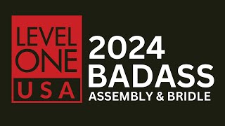 2024 Level One Kites USA Badass Assembly and Bridle Settings [upl. by Attenat]