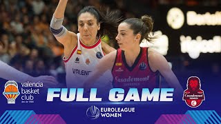 Valencia Basket Club v Casademont Zaragoza  Full Basketball Game  EuroLeague Women 202324 [upl. by Arline]