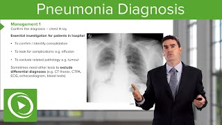 Pneumonia Diagnosis amp Principles of Management – Respiratory Medicine  Lecturio [upl. by Adiana]