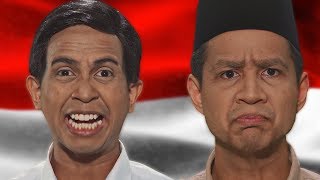 SkinnyIndonesian24  Prabowo VS Jokowi  Epic Rap Battles Of Presidency [upl. by Arakawa]