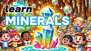 Mineral Boogie Jazzy Minerals Song  Learn Minerals for Kids  Sing Along Nursery rhymes Lyrics [upl. by Cadal]