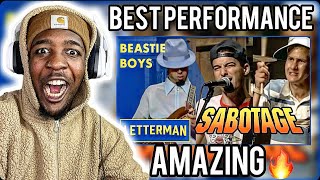 FIRST TIME WATCHING Beastie Boys Perform quotSabotagequot  Letterman REACTION [upl. by Mindi]