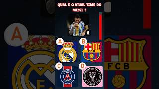 Quiz do Messi  messi quiz futebol [upl. by Anirtik]