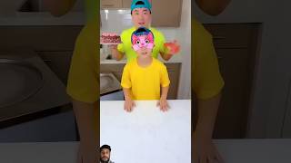 Chocolate cake vs jelly cake ice cream 🍨 funny cake icecream viral shortvideo short shorts [upl. by Dnomar]