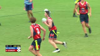 2018 NSW Oztag Junior State Cup U17s Boys Final  Central Coast v Wollongong [upl. by Daffi14]