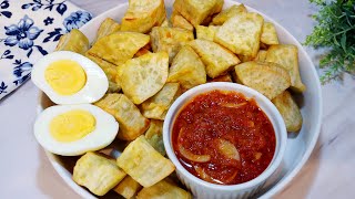 Frites de Patates Douces  Fried Sweet Potatoes [upl. by Sholom]