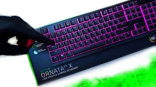 Razer Ornata V3 X Gaming Keyboard Unboxing  Gaming Test ASMR [upl. by Haodnanehs139]