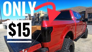 Easy AT HOME Way To Tint Your Own Taillights VHT Nightshades [upl. by Anires]