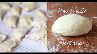 How to make pierogi dough [upl. by Erdreid]