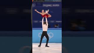 Figure skating Aleksandra BOIKOVA  Dmitrii KOZLOVSKII Łyżwiarstwo figurowe IO PEKIN2022 shorts [upl. by Enttirb]