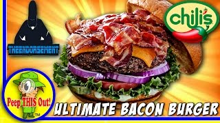 Chilis®  Ultimate Bacon Burger Review with The Endorsement Peep THIS Out [upl. by Veator]