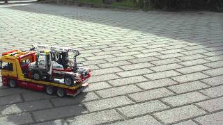 Lego 8109 RC modification [upl. by Tait]