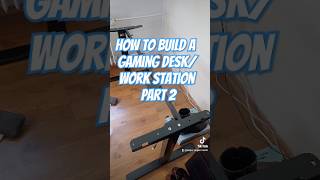 How to build Gaming desk ENDORFY part 2 exploit 2024 motivation funny soldierworkout [upl. by Hsital799]