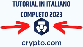 Cryptocom Tutorial in Italiano 2023 GUIDA DEFINITIVA APP EXCHANGE STAKING EARN NFT DEFI [upl. by Airetak]