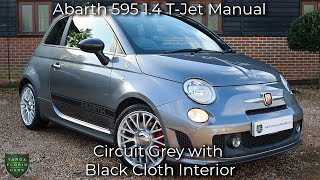 Abarth 595 14 TJet Manual registered September 2015 65 finished in Circuit Grey [upl. by Drawd]