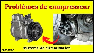 Les problèmes de compresseur de système de climatisation  SIMOAUTO [upl. by Langbehn]